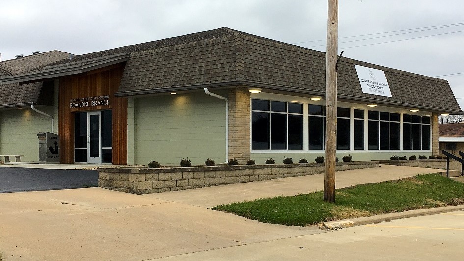 A photo of the Roanoke branch building.