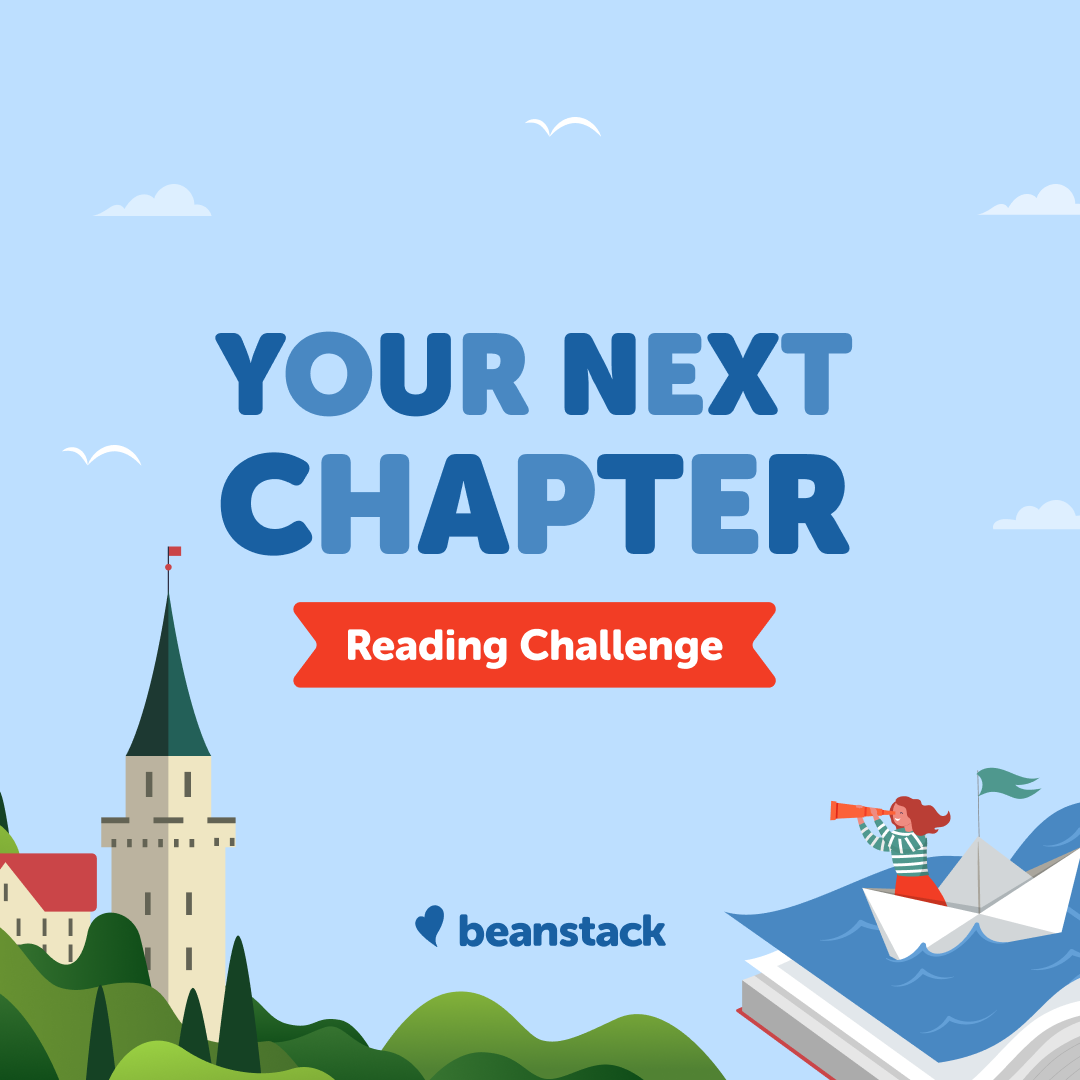 2025 Your Next Chapter - Annual challenge graphic