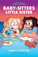 Image for "Karen's Sleepover: A Graphic Novel (Baby-Sitters Little Sister #8)"