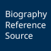 Biography Reference Source database logo