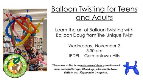 Learn to make balloon art with Balloon Doug