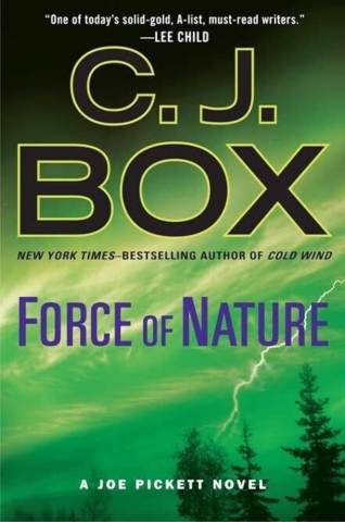 Book cover for "Force of Nature," by C. J. Box.