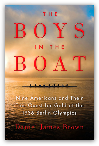 Book cover for "The Boys in the Boat," by Daniel James Brown